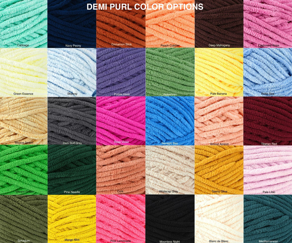 Demi purl color options